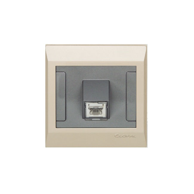 Clopal Golden Metallic Series 4 Gang Switch Price in Pakistan