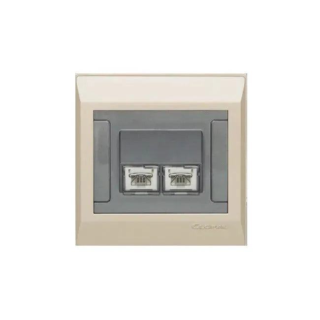 Clopal Golden Metallic Series 3 Gang Switch Price in Pakistan