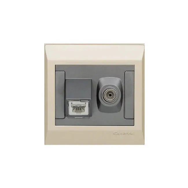 Clopal Cloud Series 2 switch + 2 socket Outlet Price in Pakistan  Main image