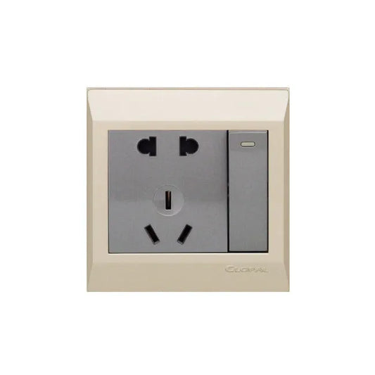 Clopal Cloud Series Light Plug Sw + Extra Soc Price in Pakistan