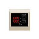 Clopal Golden Metallic Series USB Digital Display
