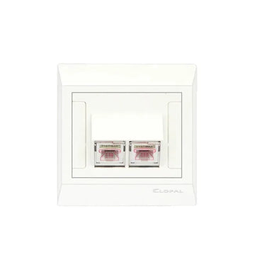 Clopal Ideas White Series 6 Gang Switch Price in Pakistan