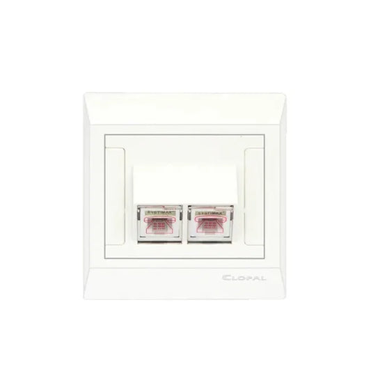 Clopal Ideas White Series 6 Gang Switch Price in Pakistan