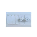 Clopal Ideas White Series 4 Switch + 2 Dimmer