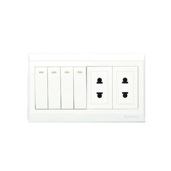 Clopal Night Rider Double 13A Flat BS Socket Price in Pakistan