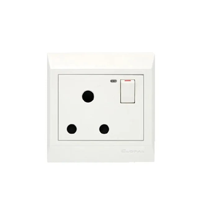 Clopal Ideas White Series TV + Telephone Outlet Price in Pakistan Main image