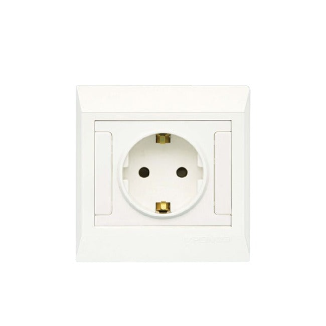 Clopal Ideas White Series Euro Socket Price in Pakistan