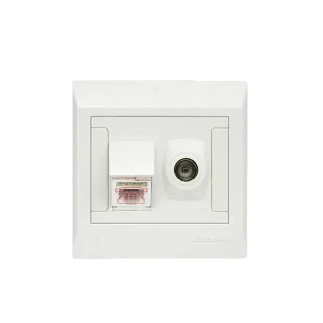 Clopal Night Rider Series 2 switch + 1 socket Outlet Price in Pakistan Main image