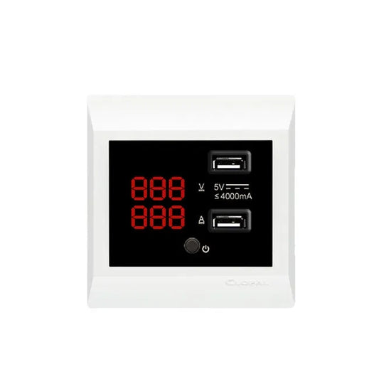 Clopal Ideas White 2 Gang Internet Outlet Price in Pakistan