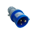 Clopal Industrial Plug 220-240 V – 16A 3-Pin – Blue