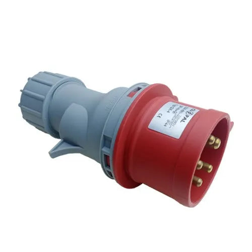 Clopal Industrial Plug 220-240 V – 32A 5-Pin – Red Secondary image