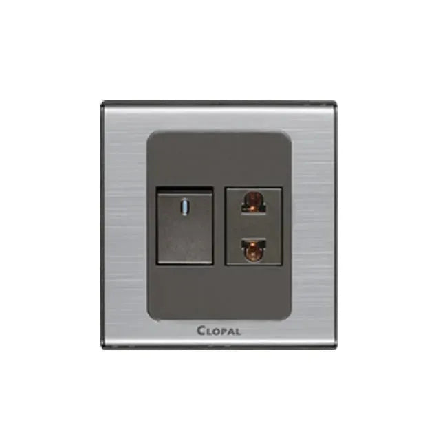 Clopal 6 switch + 2 socket Outlet Price in Pakistan 