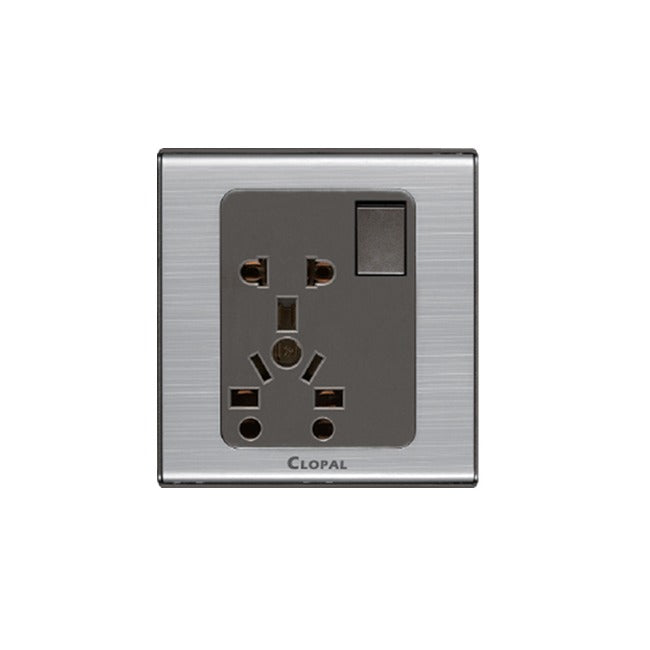 Clopal Inspire Series 6 switch + 2 socket Outlet Price in Pakistan