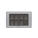 Clopal Inspire Series 7 switch + 1 socket Outlet