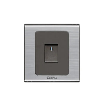 Clopal Black Series 9 switch + 1 socket Outlet Price in Pakistan