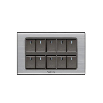 Clopal Black Series 3 switch + 1 socket Outlet Price in Pakistan