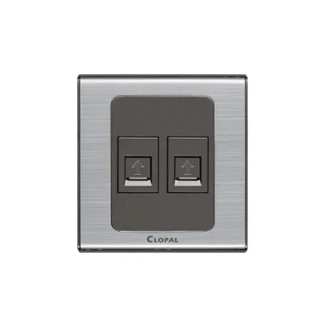 Clopal Black Series 2 Gang TV Price in Pakistan  Main image