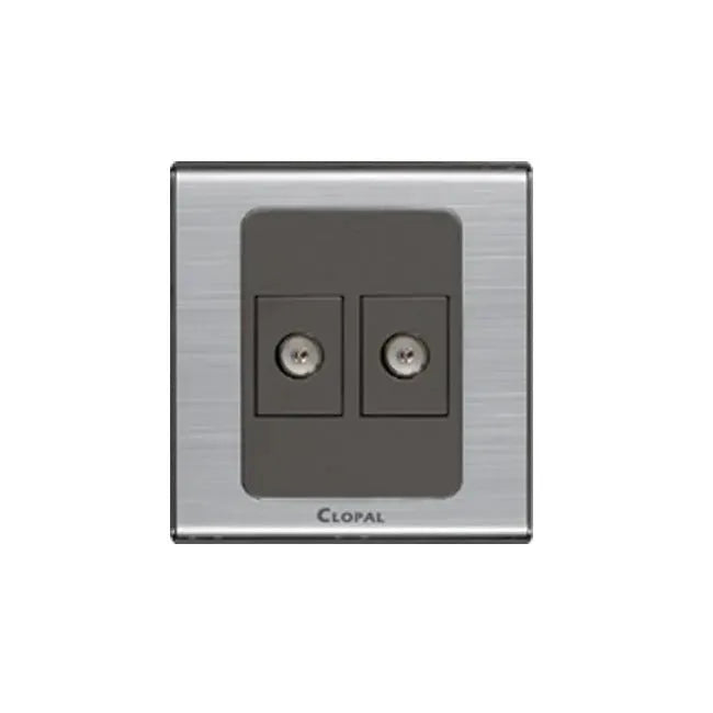 Clopal Inspire Series 2 Gang Switch Price in Pakistan  Main image