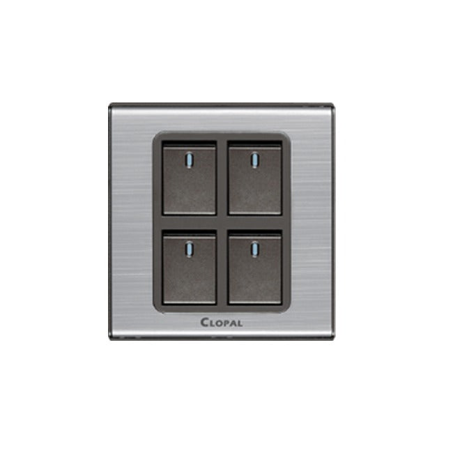Clopal Inspire Series 4 Gang Switch Price in Pakistan 