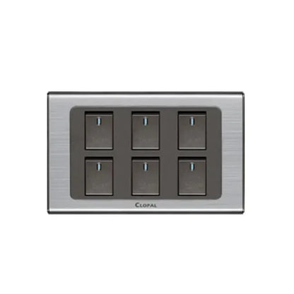 Clopal 5 switch + 1 socket Outlet Price in Pakistan