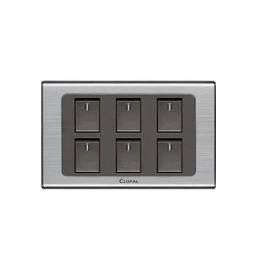 Clopal 5 switch + 1 socket Outlet Price in Pakistan