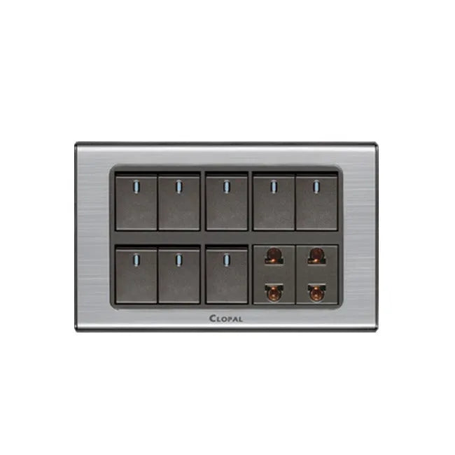 Clopal Inspire Series 10 Gang Switch Price in Pakistan 
