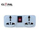Clopal Multi Function Travel Adapter 220v EU PlugType 3 in one