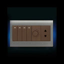 Clopal Night Rider Series 4 + 1 Dimmer + 1 Socket