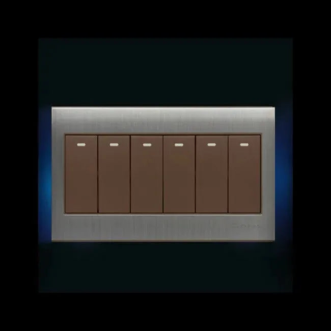 Clopal Night Rider Series 1-8 Gang Switch Outlet Secondary image
