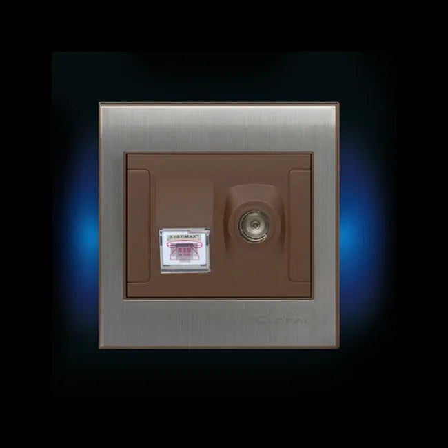 clopal night rider series 1 8 gang switch Price in Pakistan Main image