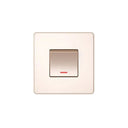 Clopal Pearl Bravo Series 15Amp Double Pole Switch