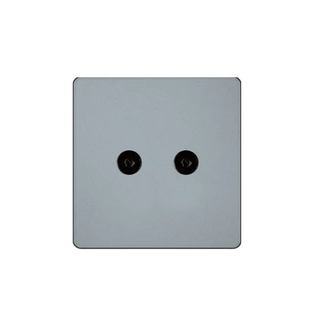 Clopal Platinum Series 1-2 Gang TV Outlet Secondary image