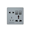 Clopal Platinum Series 2 switch + 2 socket Outlet