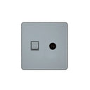 Clopal Platinum Series TV+Telephone Shuttered Outlet