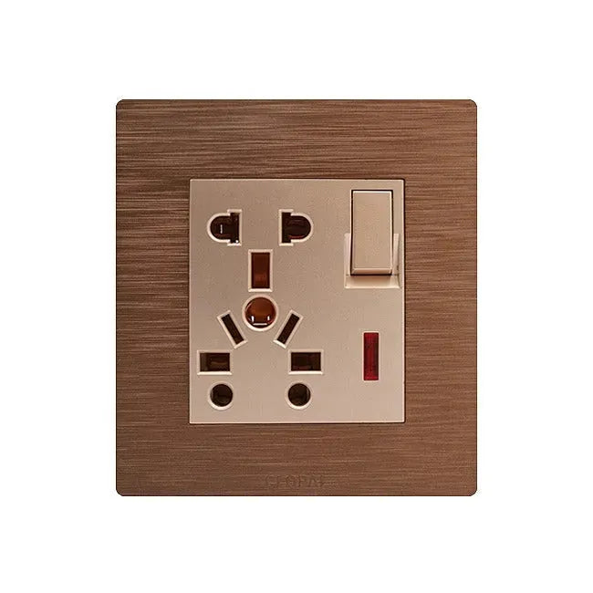 Pro7 Series 9 switch + 1 socket Outlet Price in Pakistan Main image
