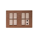 Clopal Pro7 Series 7 switch + 1 socket Outlet