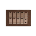 Clopal Pro7 Series 9 switch + 1 socket Outlet