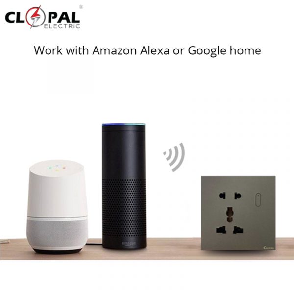 Clopal Smart Universal WIFI Socket with Mobile Control Price in Pakistan