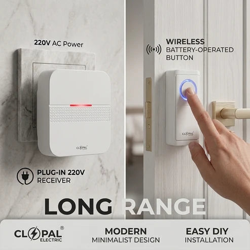 Clopal Wireless Door Bell 30 Tunes 220V Long Range Price in Pakistan