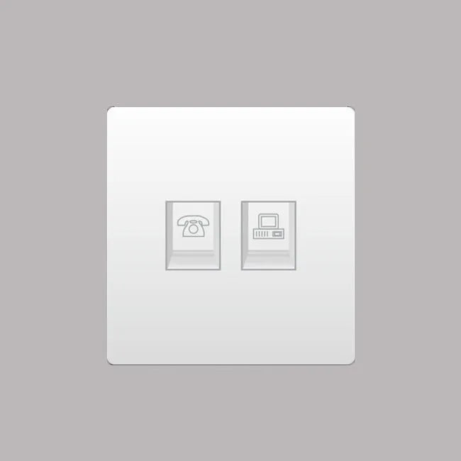 Clopal Cloud Series 1 Gang TV Outlet  Price in Pakistan  Main image