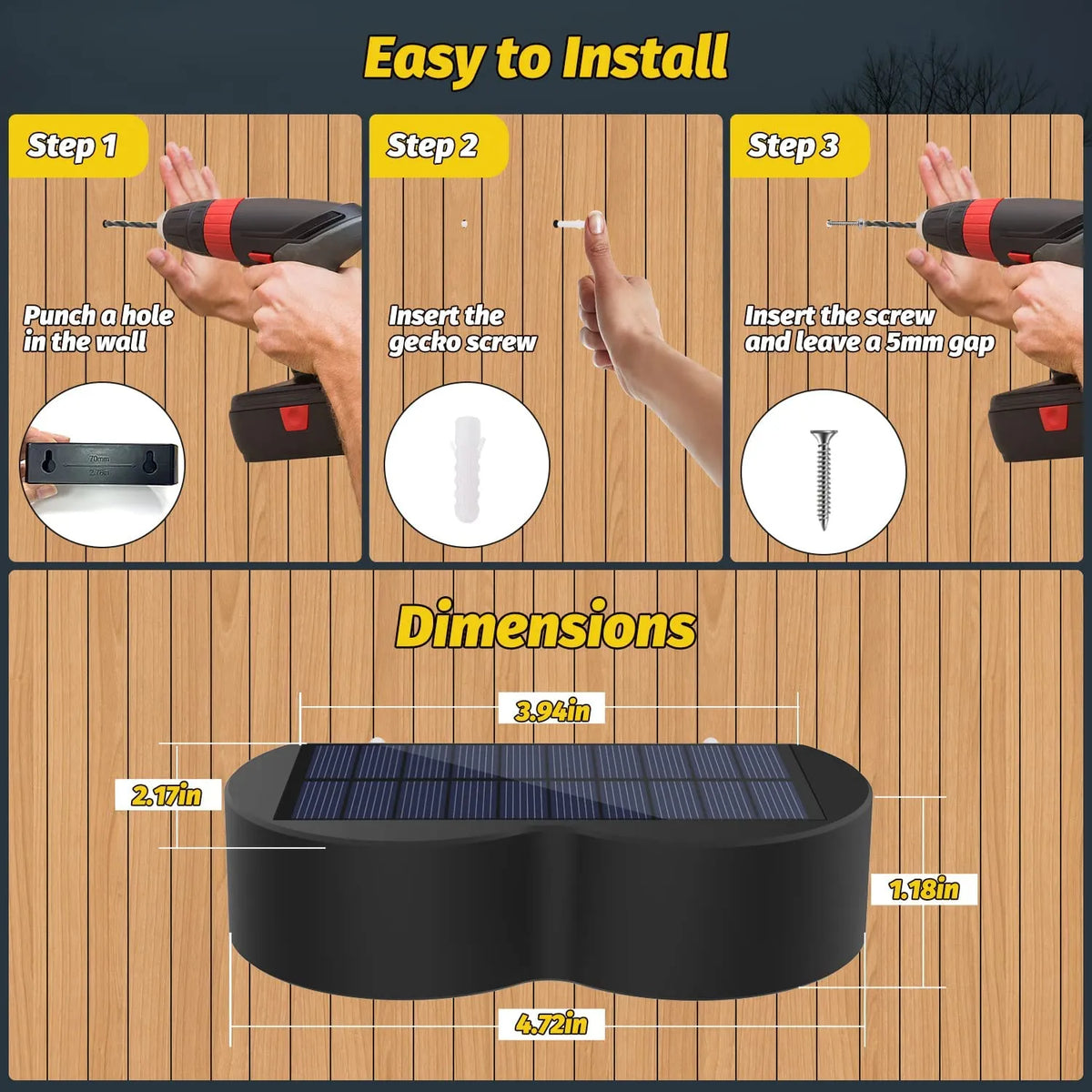 Coarts Lighting Solar Accent Wall Light  Price in Pakistan