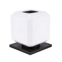 Coarts Lighting Solar Cube Shaped Post Top Light