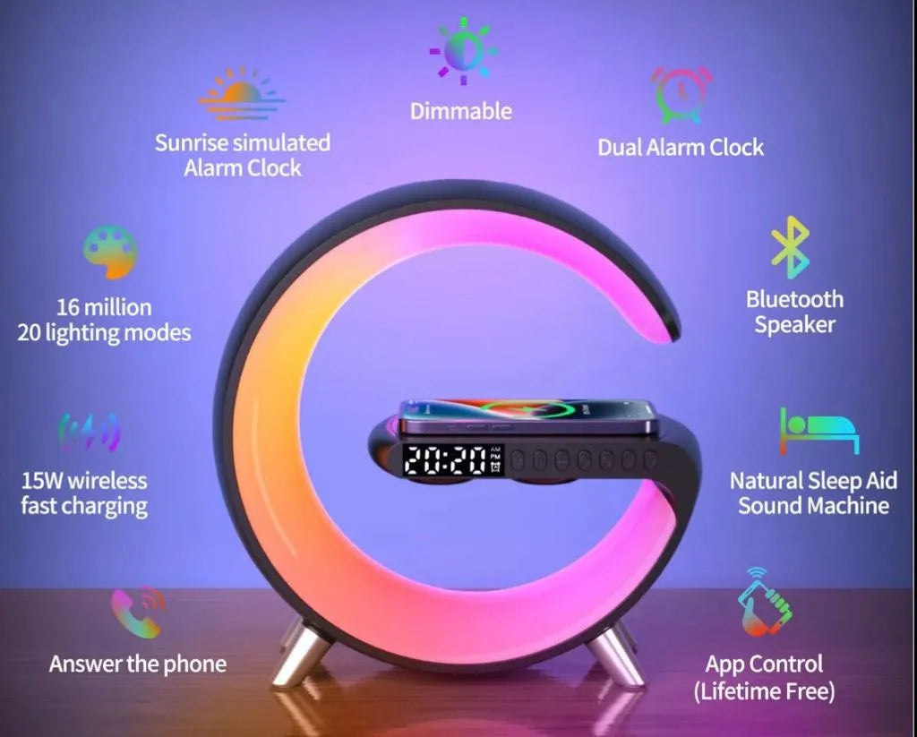 Multi Function Table Clock Secondary image