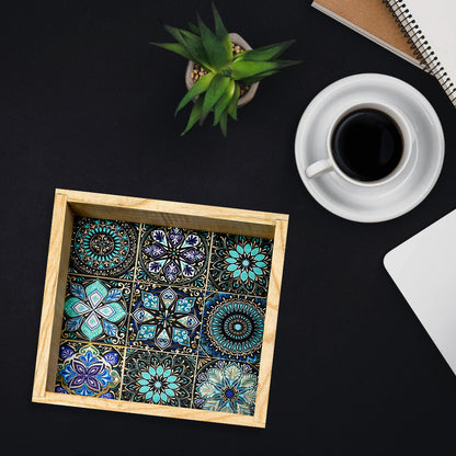 Colorful Floral Art Tray Price in Pakistan