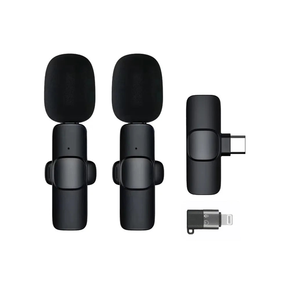 Combo Deal (4 in 1 Longest Selfie Stick + K9 Wireless Microphone) Secondary image
