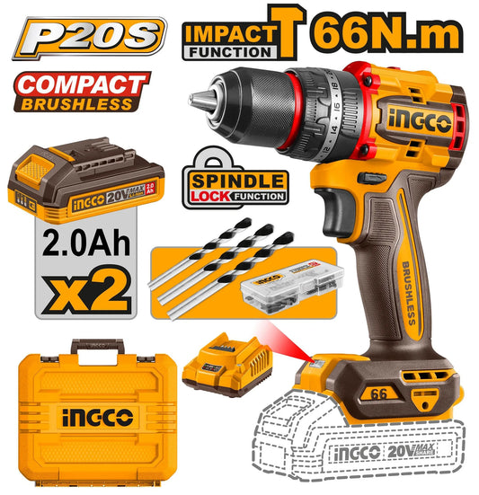 Compact Brushless Cordless Impact Drill Price In Pakistan
