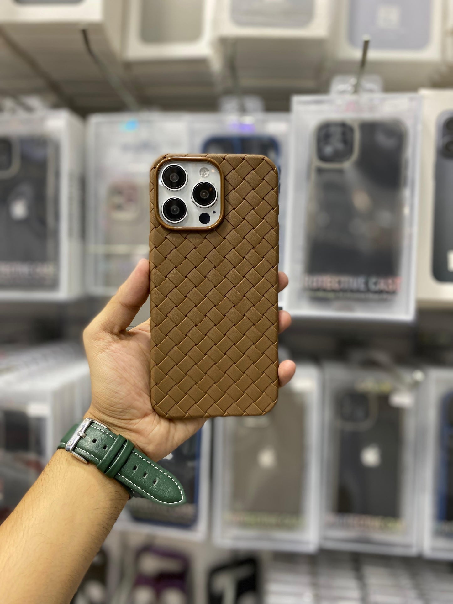 Silicon Woven iPhone Case