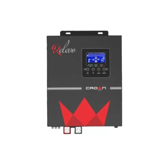 Crown Relevo 1400va 800w Off Grid Solar Inverter Price in Pakistan 