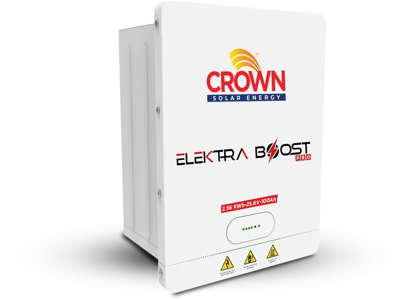 Crown Solar Energy Lithium Battery 25.6V 100Ah Price in Pakistan