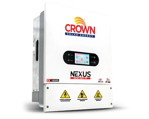 Crown Nexus 8kW Single-Phase Hybrid Inverter (IP66)Price in Pakistan